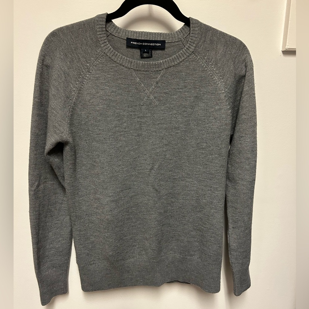 French Connection Crew Neck Raglan Sweater